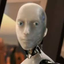 staring robot